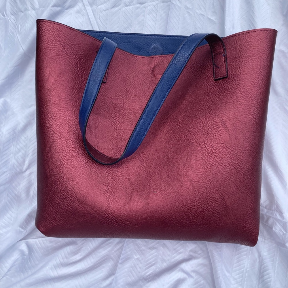 Reversible Vegan Tote